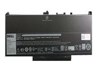 Dell Ensisijainen akku - Akku tietokoneen tietokoneeseen - Litiumioni - 4 kennoa - 55 Wh - Dell E7270, E7470 -malliin