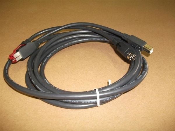 Epson - USB-kabel - USB PlusPower (24 V) (hane) till USB typ B (hane) - 3.65 m - svart