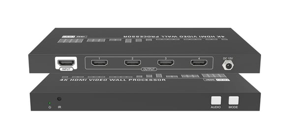 VivoLink - Videoveggkontroller - HDMI - 4 x HDMI