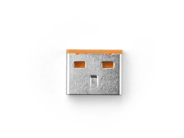 Smartkeeper UL03P2OR, Portin lukitsin, USB A-tyyppi, Oranssi, Muovi, 100 kpl, Muovipussi