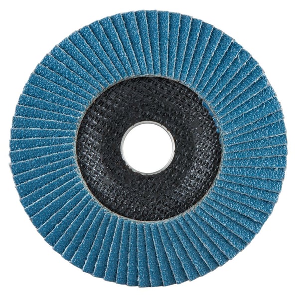 Makita - Lamellslipskiva - för metall, rostfritt stål, icke-järnhaltig metall - 125 mm - grus: Z40