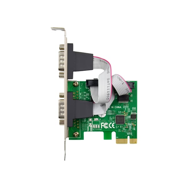InLine 76619D, PCIe, Serial, Hankoppling, PCIe 2.0, RS-232, 9-stift, Kina