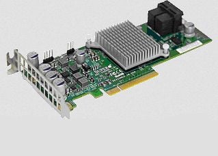 Supermicro - Styreenhed til lagring (RAID) - 8 kanava - SATA 6Gb/s / SAS 12Gb/s lavprofil - 12 Gbit/s - RAID 0, 1, 1E - PCIe 3.0 - SuperServer 6017...