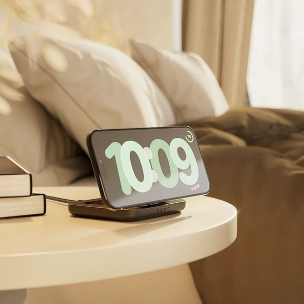 ZENS ZESC20B/00, inomhus, USB, Trådlös laddning, Svart