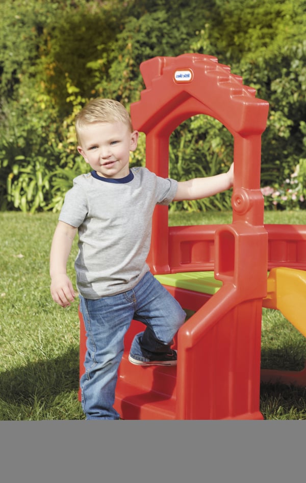 Little Tikes Climb ''n Slide Playhouse, 1,5 år, Grønn, Rød, Gult