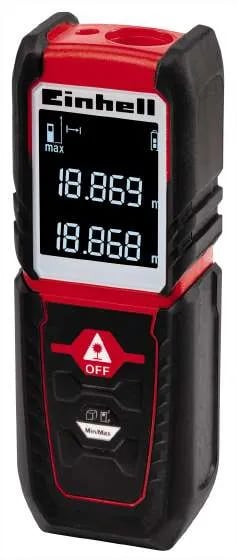 Einhell TC-LD 25, 25 m, 3 mm/m, Musta, Punainen, AAA, 1,5 V, 90 g