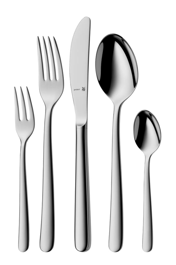 WMF Kult Plus 12.6091.6340 Ruokailuvälinesarja 30 palaa ruostumatonta terästä (12.6091.6340)