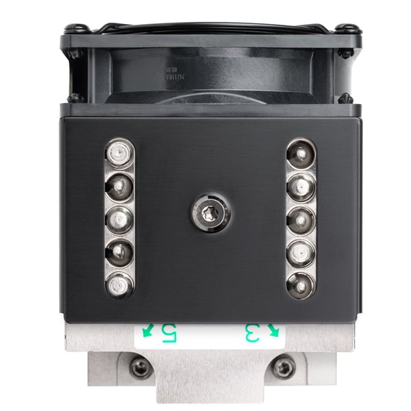 Silverstone XE04-SP5, Ilmanjäähdytin, 1500 RPM, 5000 RPM, Musta