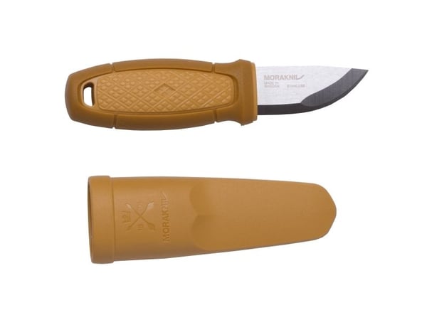 Morakniv Eldris, Single/enkelt, Jaktkniv, Drop punkt, Rustfritt stål, Termoplastisk elastomer (TPE), Gult Morakniv Eldris, Single/enkelt, Jaktkniv, Drop punkt, Rustfritt stål, Termoplastisk elastomer (TPE), Gult