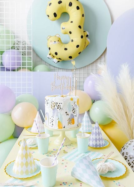 PartyDeco FB163-3, Lekeballong, Folie, Flerfarget, Bilde, Universal, Universal