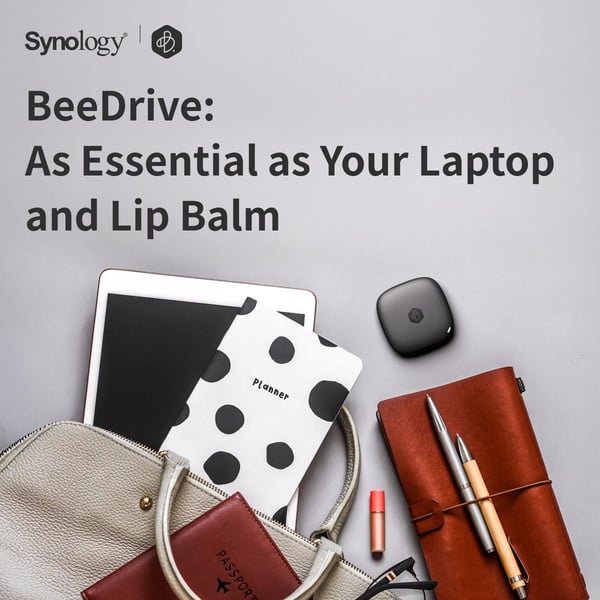 Synology BeeDrive - SSD - 2 TB - ekstern - USB 3.2 Gen 2 (USB-C kontakt)