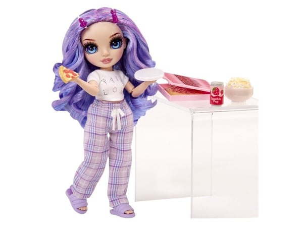 MGA Rainbow High Junior modedocka Violet Willow, lila