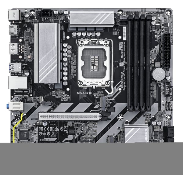GIGABYTE B860M D3HP, Intel, LGA 1851 (Socket V1), Intel Core Ultra (Sarja 1), Intel Core Ultra (Series 2), LGA 1851, DDR5-SDRAM, 256 GB