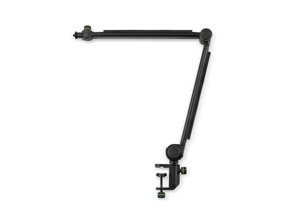 Gravity Mikrofonständer Supporto microfono, Pöydän mikrofoniteline, Pyöreä jalusta, Musta, Alumiini, Terästä, Terästä, 54 mm
