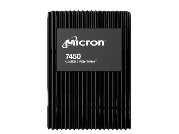 Micron 7450 PRO - SSD - 1.92 TB - intern - 2.5" - U.3 PCIe 4.0 (NVMe)