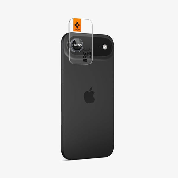 Spigen Glas.tR EZ Fit Optik Pro, Apple, iPhone Air, Grå, 2 stykker