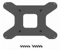 Honeywell EDA10A-MNT-VS, Kiinnitys, Honeywell, EDA10A, musta, 1 kpl