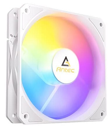Antec P12 PWM ARGB, tuuletin, 600 rpm, 1500 rpm, 26,5 dB, 26,5 tuuletin, 60,63 kuutiometriä/min.