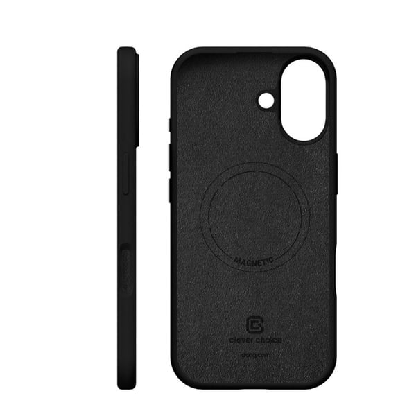 Crong Color Cover Magnetic, Etui, Apple, iPhone 17, 16 cm (6.3"), Svart