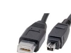 Roline - IEEE 1394 kaapeli - 6-PIN FireWire (uros) - 4-PIN FireWire (uros) - 3 m - harmaa