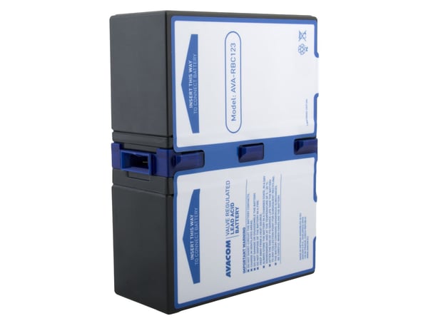 AVACOM RBC123 PAKEITIMAS - UPS Akumuliatorius (2 Vnt. BATERIJAS)