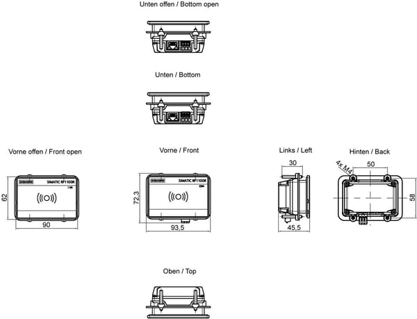 Siemens 6GT2831-6BB00, 62 mm, 100 mm, 15 mm, 42 mm, 200 g
