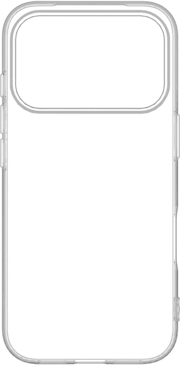 eSTUFF Infinite Vienna - Beskyttende deksel for mobiltelefon - 100% recycled plastic - termoplast-polyuretan (TPU) - gjennomsiktig - for Apple iPho...