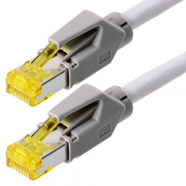 Tecline S/FTP Cat6A, 1.5m, 1,5 m, Cat6a, S/FTP (S-STP), RJ-45, RJ-45, Grå