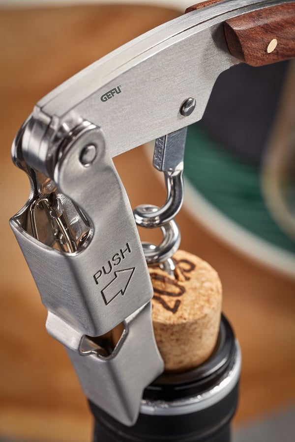 GEFU 12436, Sølv, Tre, Rosen-tre, Stål, 32 mm, 107 mm, 15 mm