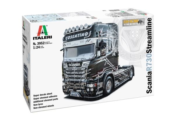 Italeri 3952 Scania R730 Streamline modellbyggesett 1:24