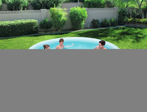 Bestway Fast Set 57273, 5377 l, Uppblåsbar pool, Blå, 12,3 kg