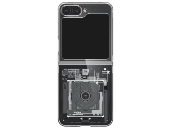 Spigen Air Skin Zero One - Baksidedeksel for mobiltelefon - polykarbonat, uretan - zero one - for Samsung Galaxy Z Flip6