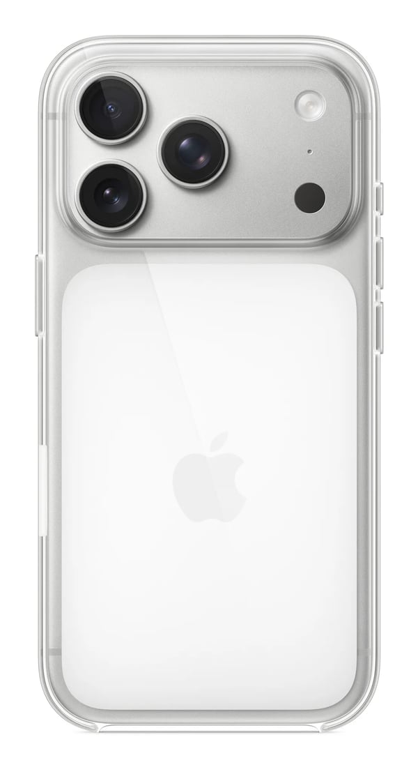Apple MGFT4ZM/A Gjennomsiktig deksel med MagSafe til iPhone 17 Pro, polykarbonat