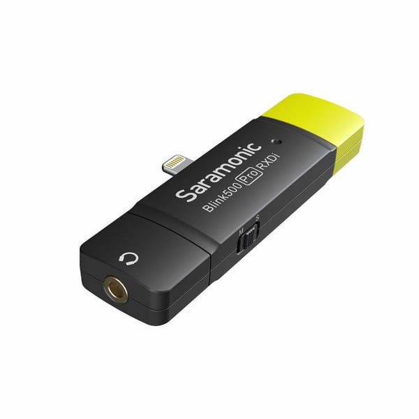 Saramonic Blink500 Pro B3, Lavalier-mikrofon, RF kabel-fri, 100 m, 50 - 18000 Hz, Batteri, Stasjonær mottaker