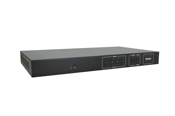 VivoLink 4x4 Matrix switcher - Video/audio switch - rackmonterbar