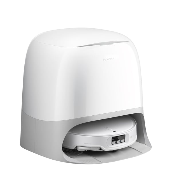 Roborock Qrevo CurvX robotti-imuri 22000 Pa RetractSense LiDAR, valkoinen