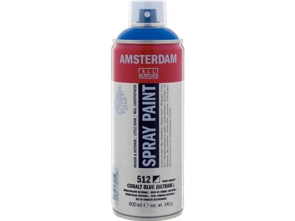 Amsterdam Spray Paint 400 ml Cobalt Blue (Ultramarine) 512