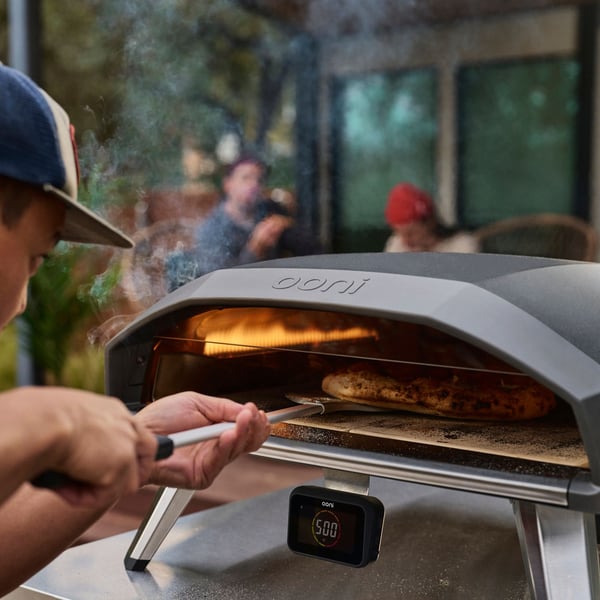 Ooni Koda 2 Pro, 1 pizza(er), Svart, Sølv, 46 cm, 500 °C, 160 - 500 °C, 30 min