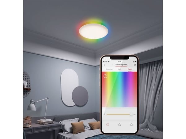 Yeelight Arwen C-sarja 450C - Kattovalaisin - LED - 50 W - luokka F - lämpimästä viileään valkoiseen - 2700-6500 K - pyöreä - valkoinen