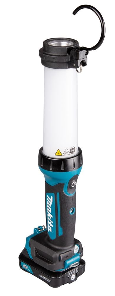Makita DEBML104, Universal lommelykt, Sort, Blå, Hvit, Knapper, LED, 1 lamper, 0,5 W