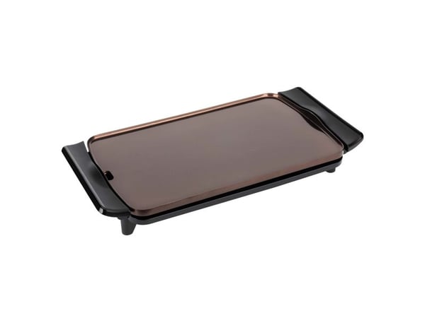 JATA JEGR0550 elektrisk grill 460 x 280 mm, 1 sone, svart TERRASTONE