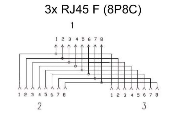 Microconnect MPK302B, Musta, Muovi, Naaras-/naarasliitin, 10 g, 154 mm, 120 mm, 154 mm, 120 mm