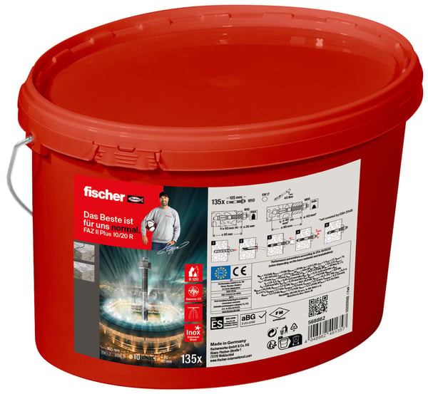 Fischer ruuviankkuri/pultti 135 kpl