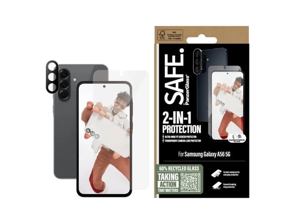 SAFE. by PanzerGlass 2-i-1-set Samsung Galaxy A56 5G