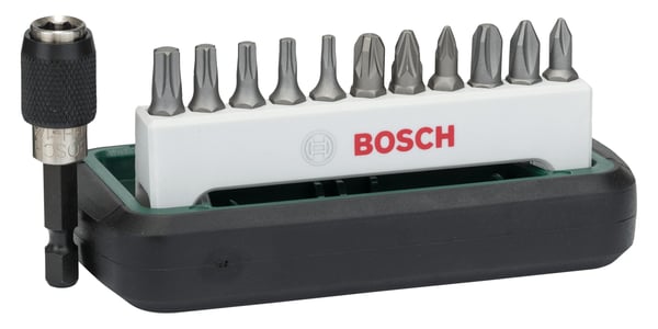 Bosch 2 608 255 993, 11 stykker, Pozidriv, Philips, Torx