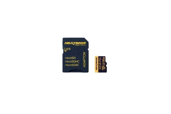 Nextbase - Flashminnekort (microSDHC til SD-adapter inkludert) - 32 GB - UHS Class 3 - microSDHC - svart