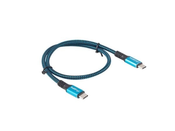 USB cable Lanberg Lanberg USB-C 0.5m black-blue USB4 100W 8K 30Hz