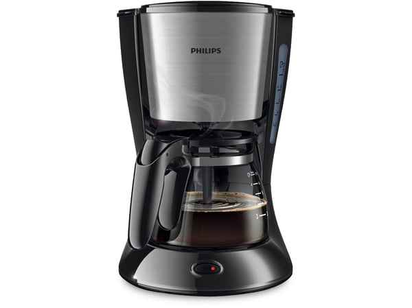 Philips Daily Collection HD7435/20 Kahvinkeitin, Suodatinkahvinkeitin, 0,6 L, 700 W, Musta