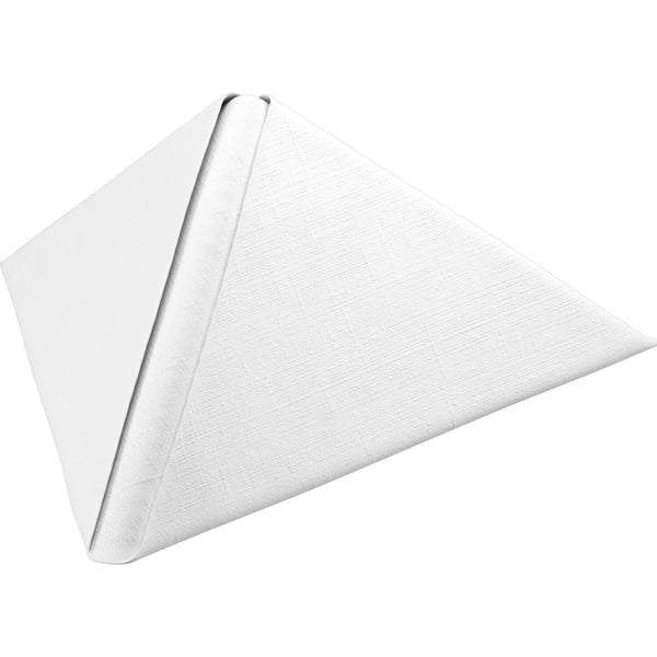 Servietter Duni Dunilin® 48x48 cm hvite, engangs - 36 stk./pakning
