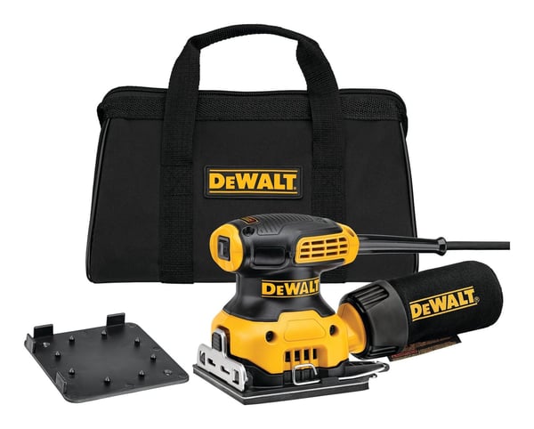 DeWALT DWE6411, Epäkeskohiomakone, Musta, Keltainen, 14000 OPM, 1,6 mm, 93 dB, 82 dB